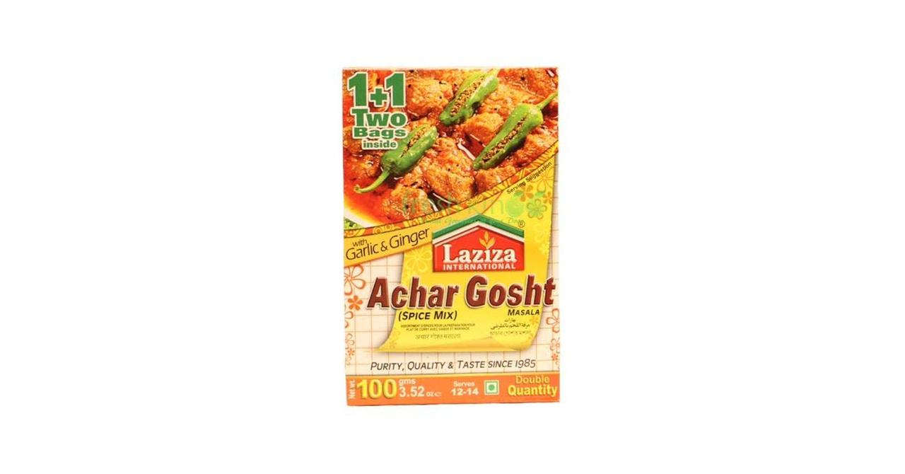 Laziza Achar Gosht Mix ā Halal Pakistani Pickle-Flavored Meat Spice Blend