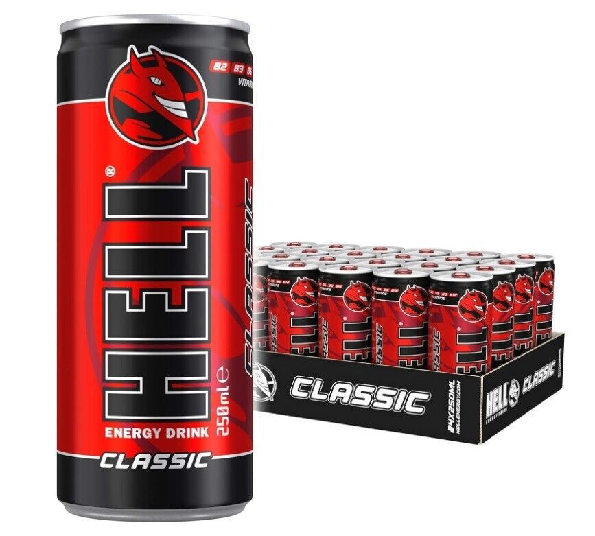 Hell Energy Drink Classic 250ml – Powerful Boost with Great Taste