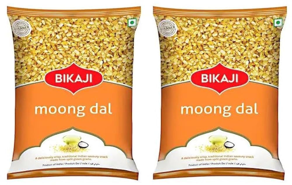 Bikaji Moong Dal 200g – Crispy & Savory Split Green Gram Snack