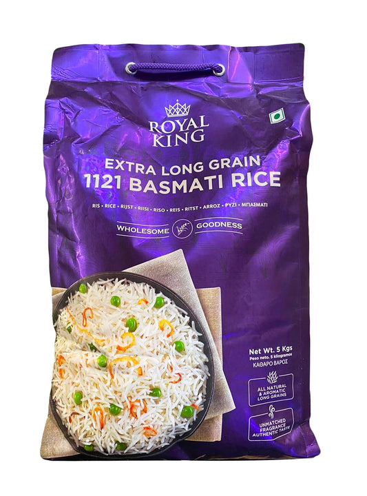 Royal King Extra Long Basmati Rice – Premium Aromatic Indian Grain