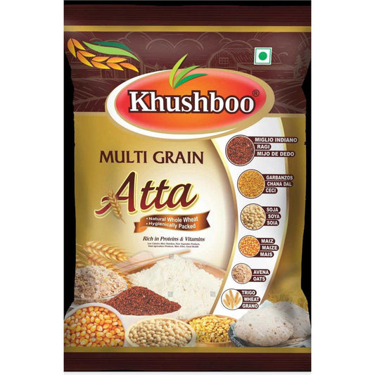 Khushboo Multigrain Atta 10 kg – Healthy Protein & Fiber Rich Flour Blend
