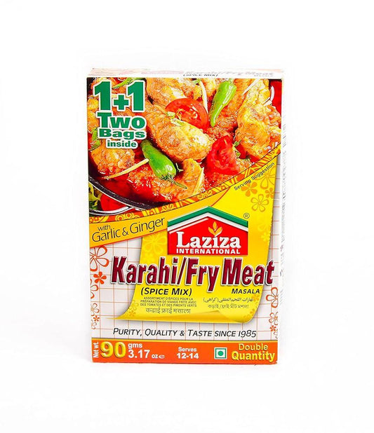 Laziza Karahi/Fry Meat Masala 90g – Authentic Pakistani Spice Mix