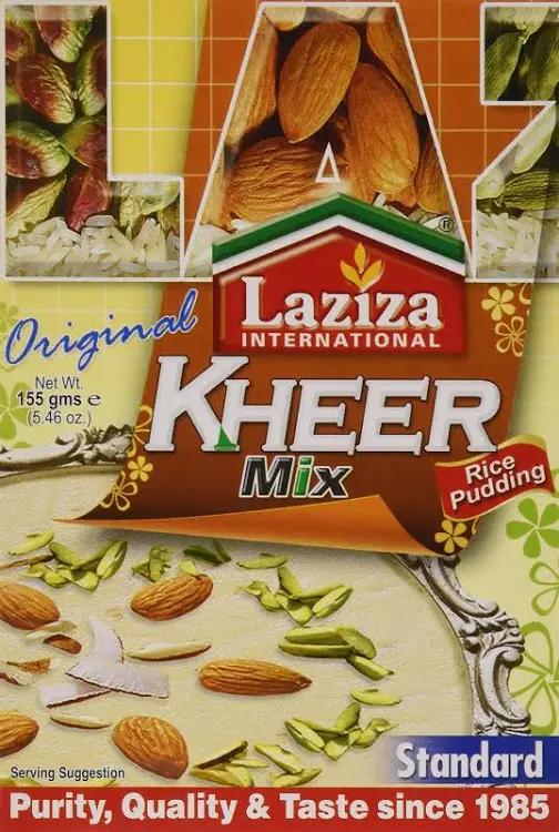Laziza Kheer Mix 155g – Easy &amp; Authentic Rice Pudding Mix (Halal Certified)