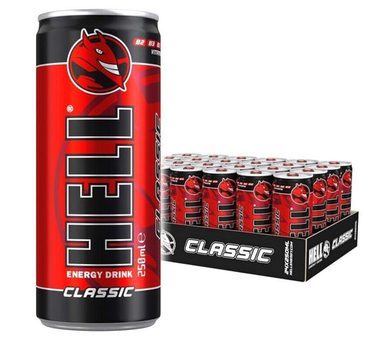 Hell Energy Drink Classic 250ml – Powerful Boost with Great Taste