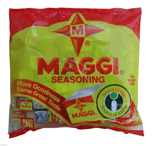 Maggi Seasoning Cubes – 100 Cubes Pack, Rich Flavor Enhancer